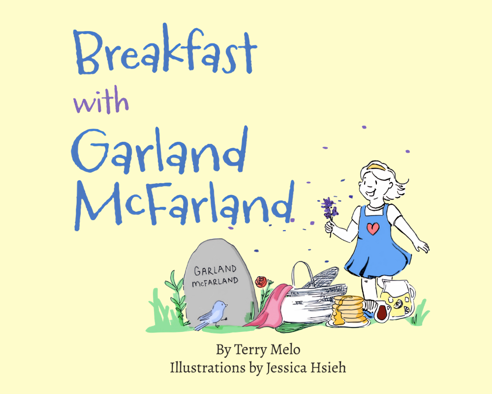 Breakfast with Garland McFarland book cover, illustrated by Jessica Hsieh